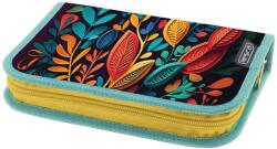 Herlitz tolltartó, 34 darabos, 2 rész, 13.5x19.5x3.5 cm, Abstract Flower (400198290)