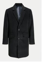 JACK & JONES Férfi kabát, Jack and Jones, 304370373, Poliészter/Akril, M INTL, Fekete (0000304370373_M)
