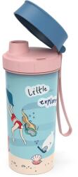 Rotho "Little explorer" műanyag ivóplack, kulacs gyerekeknek 0, 4 L - rózsaszín (1016311026)