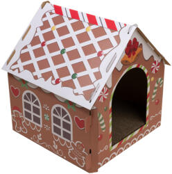  TIAKI TIAKI mézeskalács házikó, macskáknak, H37xSz36xM40, 5cm