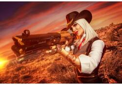  Ashe Overwatch Cosplay poszter, 61x90 cm, poszter 2201, többszínű (poster2201)