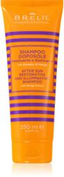 Brelil Solaire After Sun Shampoo tápláló sampon nap, klór és sós víz által terhelt hajra 250 ml