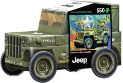 EUROGRAPHICS 550 db-os puzzle fém dobozban - Military Jeep (8551-5598) (8551-5598)