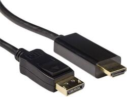 ACT Кабел ACT - AK3992, DisplayPort/HDMI, 5 m, черен (EWENT-ACT-CAB-AK3992)