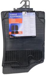 COMPASS Covoare de cauciuc, UNI A - set de 4 bucăți, negru (04233) - kokiskashop