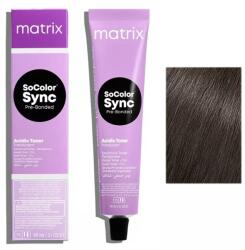 Matrix SoColor Sync Hajszínező 90ml Brunette Ash 5A