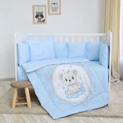 Lorelli Lilly ágynemű garnitúra 60x120 - Little Bear Blue (3800166102931)