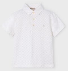 Mayoral Moda Rövid ujjú galléros póló 5a-4 év 03101-039 sand