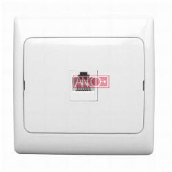 Anco Olympic 1-es ISDN- / telefoncsatlakozó aljzat fehér (321071)