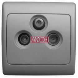 Anco Olympic SAT antennacsatlakozó aljzat antracit (321080)