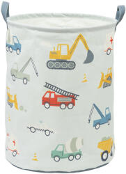 A Little Lovely Company Játéktároló kosár, járműves (ALLC_STBAVE14)