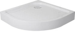 Sanotechnik Cădiță duș semirotundă Sanotechnik T80W, 80x80 cm, plastic ABS, incl. sifon (T80W)