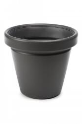 Lamela AGAWA Dluto virágcserép, 55 cm átmérőjű, 48 cm magas, antracit (1311117508)