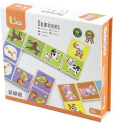 Viga Toys Fa dominó - háziállatok