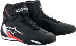 Alpinestars SEKTOR, fekete / fehér / fluo piros, 2025, 42 (M130-571-42)