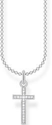 Thomas Sabo KE2043-051-14 Cross Pave Ladies Necklace, adjustable, Жени