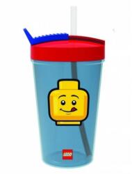 LEGO® LEGO® ICONIC Classic pahar cu pai - roșu / albastru (SL40440001akcia)