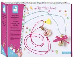 Janod Atelier Set creativ Fabricarea bijuteriilor Flacoane 2 buc de la 7 ani (J07935)