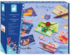 Janod Atelier Set creativ Fabricarea bijuteriilor Brățări de dorințe 5 buc (J09127)