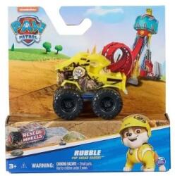 Spin Master Mancs őrjárat: Pup Squad versenyzők kisautó, 1: 64 - Rubble