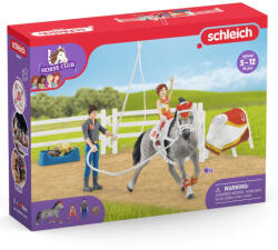 Schleich Schleich, Horse Club, Acrobatiile Miei pe cal, set, 42443 Figurina