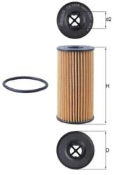 KNECHT Filtru ulei KNECHT OX1308D - uleideulei - 53,00 RON