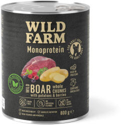  Wild Farm WILD FARM Monoprotein Vaddisznó 800g hipoallergén kutyatáp