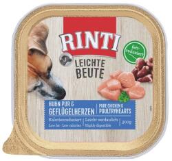 RINTI Leichte Beute tálcás eledel csirke és baromfi szív 9 x 300 g