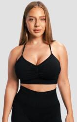 GymBeam Sculpt varrásmentes sportmelltartó Black L