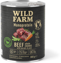  Wild Farm WILD FARM Monoprotein Marhahús 800g hipoallergén kutyatáp