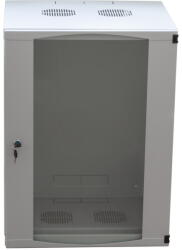 LogiLink 19" fali állvány 15U 540 x 450 mm, szétszerelt, szürke