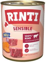 RINTI Konzerv RINTI SENSIBLE marhahús & édesburgonya 12 x 800 g