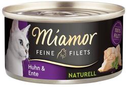 Miamor Feine Filets Naturell csirke & kacsa 12 x 80 g