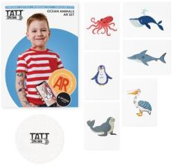 TATTONME Élő tetoválások gyerekeknek Tengeri állatok (TSAR_Ocean)