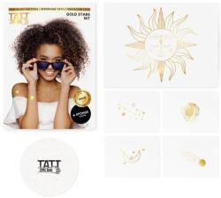TATTONME Fémes tetoválások nőknek Stars szett Arany (TSGoldStars)