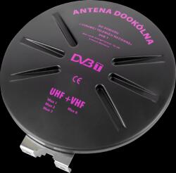 Cabletech Kültéri irányítatlan antenna DVB-T/DVB-T2 földfelszíni TV vételhez (ANT0007)