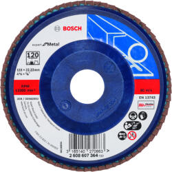 Bosch X551 fíber csiszolótárcsa 115 x 22, 23 mm, P120 (2608607364)