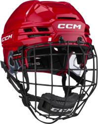 CCM Cască de hochei Tacks 720 Combo Red Senior M