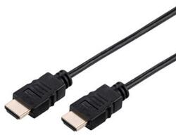 C-TECH Kábel C-TECH HDMI 2.0, 4K @ 60Hz, M/M, 1m, čierny