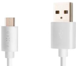 FIXED Long USB - USB-C adat-/töltőkábel 20W, 2m, fehér (FIXD-UC2M-WH) (FIXD-UC2M-WH) (FIXD-UC2M-WH)