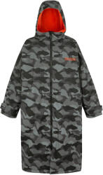 REGATTA Unisex felnőtt Camo pelenkázó köpeny S/M fekete|szürke