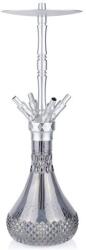 WD Hookah Narghilea WD Hookah Alux Sky Silver Grey Shiny