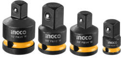 INGCO Dugókulcs adapter 4 részes 1/4"3/8", 1/2"3/8 (HKISAD12438)