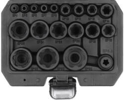 TOYA Gépi dugókulcs készlet 1/4", 3/8", 1/2" Torx (YT-05197)