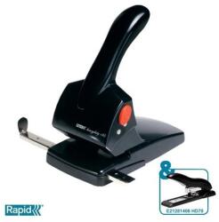 Rapid Lyukasztó, nagyteljesítményű, kétlyukú, 65 lap, RAPID "HDC65 Fashion", fekete (20922601) - mystock