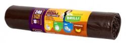 Brilli Saci Menaj 240L Maro, Colectare Selectiva - Resturi Menajere, 10buc