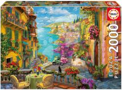 Educa Puzzle Spanish Coffee Educa 2000 darabos és Fix ragasztó (20258)