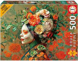 Educa Puzzle Lizard Queen Educa 500 darabos és Fix ragasztó (20232)