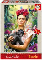 Educa Puzzle Jardín De La Vida Frida Kahlo Educa 1000 darabos és Fix ragasztó (20176)
