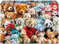 Educa Puzzle Teddy Bears Educa 500 darabos és Fix ragasztó (20242)